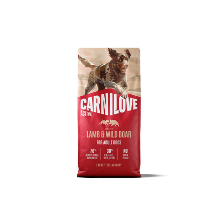 Carnilove Active All Breed Dog Lamb & Wild Boar 12 кг