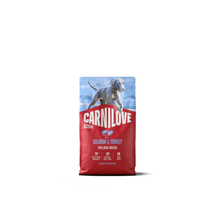 Carnilove Active Large Breed Dog Salmon & Turkey 4 кг