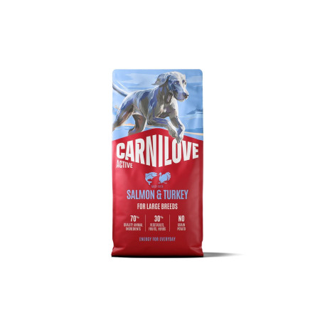 Carnilove Active Large Breed Dog Salmon & Turkey 12 кг