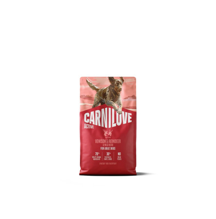 Carnilove Active All Breed Venison & Reindeer & Wild Boar 4 кг (для активных собак)