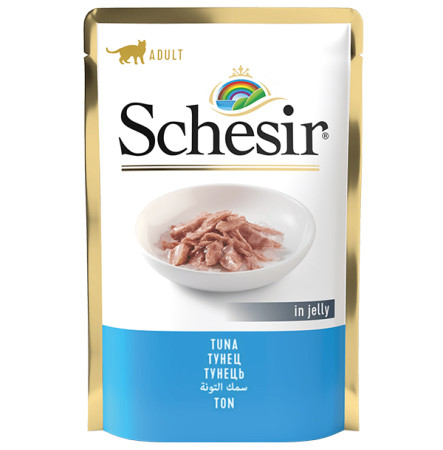 Schesir Консерви для котів тунець пауч 85 г