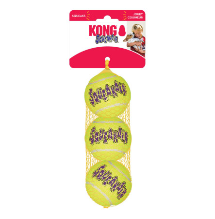 Іграшка KONG AirDog Squeaker Football повітряний футбольний м'яч M