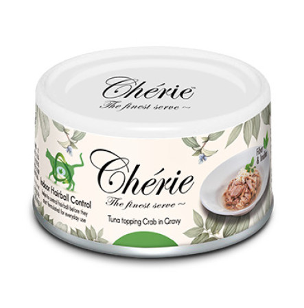 Cherie Hairball Control Tuna & Crab 80 г