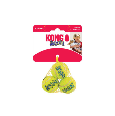 Іграшка KONG AirDog Squeaker Football повітряний футбольний м'яч S