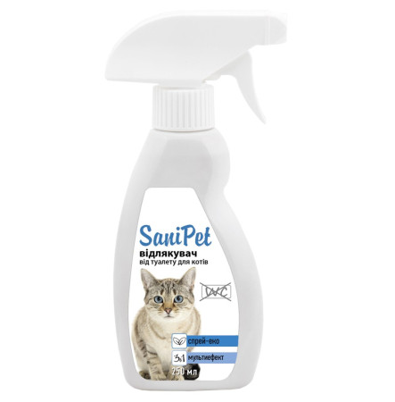 ProVET Sani Pet Спрей відлякувач для котів  від місць не призначених для туалету 250 мл