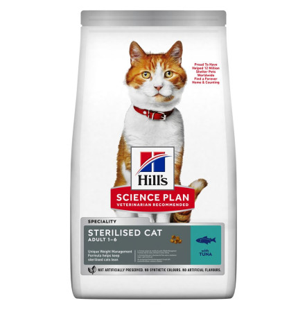 Hill's SP Feline Adult Sterilised Cat With Tuna 300 г