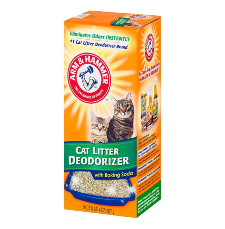 Arm&Hammer Дезодорант-порошок для котячих туалетів 567 г
