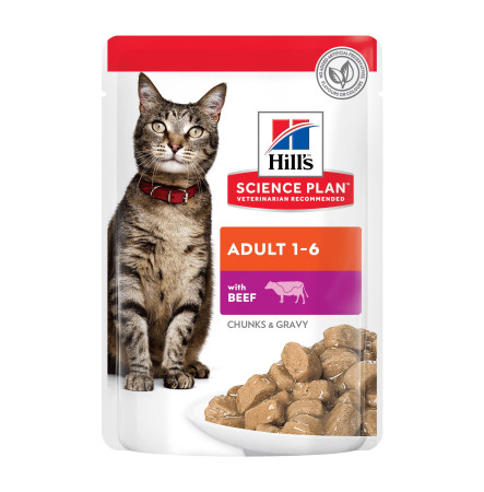 Hill's Science Plan Feline Adult Beef 85 г