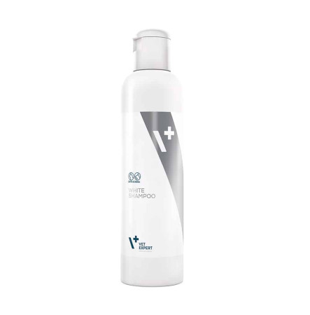 VetExpert White Shampoo Шампунь для котів і собак зі світлим забарвленням шерсті 250 мл