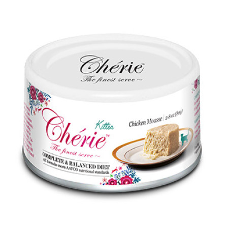 Cherie Complete & Balanced Chicken Mousse Kitten 80 г