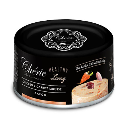 Cherie Healthy Living Chicken & Carrot Mousse 80 г
