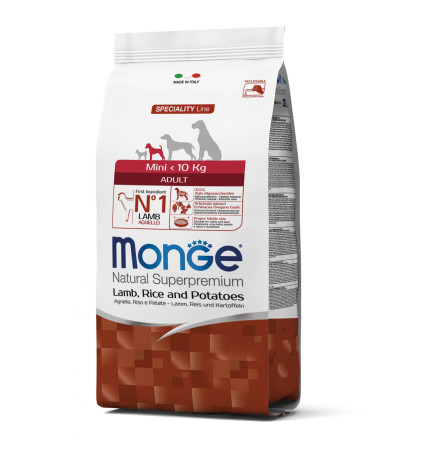 Monge Speciality Line Dog Mini Adult Lamb 800 г