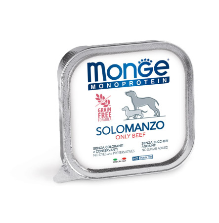 Monge Monoprotein Dog Solo Beef 150 г