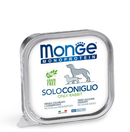 Monge Monoprotein Dog Solo Rabbit 150 г