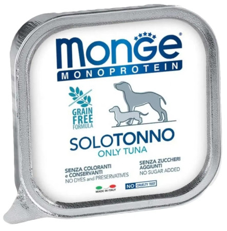 Monge Monoprotein Dog Solo Tuna 400 г
