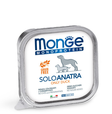 Monge Monoprotein Dog Solo Duck 150 г