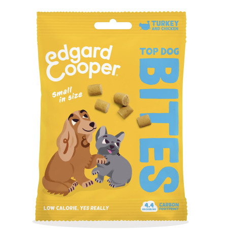 Edgard and Cooper Top Dog Bites Turkey and Chicken S 50 г