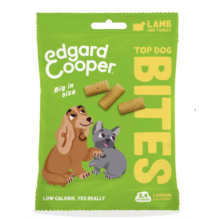 Edgard and Cooper Top Dog Bites Lamb and Turkey M