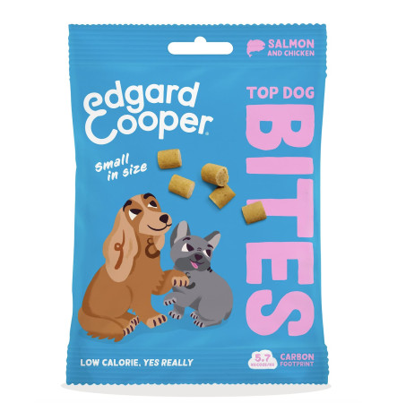 Edgard and Cooper Top Dog Bites Salmon and Chicken S
