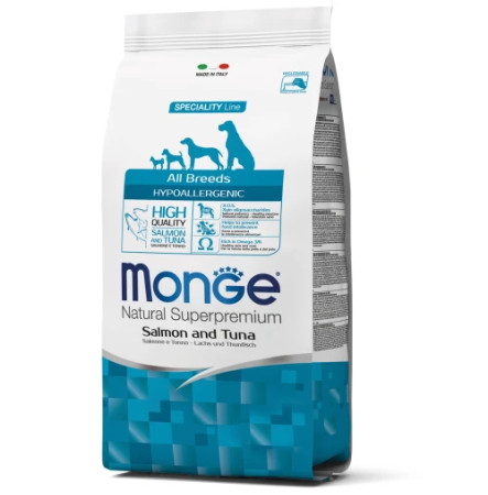 Monge Speciality Line Dog Adult All Breeds Hypoallergenic Salmon and Tuna 2,5 кг