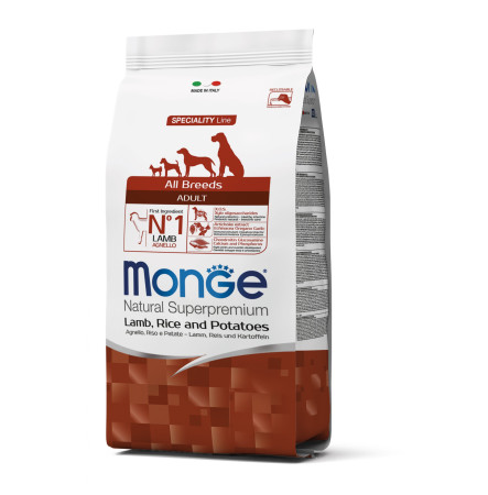 Monge Speciality Line Dog Adult All Breeds Lamb, Rice & Potatoes 2,5 кг
