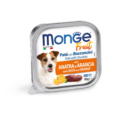 Monge Fruit Dog Adult duck and orange 100 г