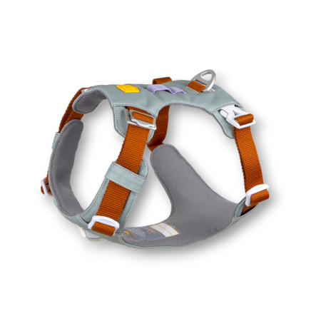 Woolly Wolf Шлей для собак Alpha 360 Harness Glacier Green Mix M