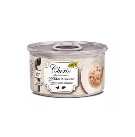 Cherie Signature Gravy Chicken & Chicken Liver 80 г