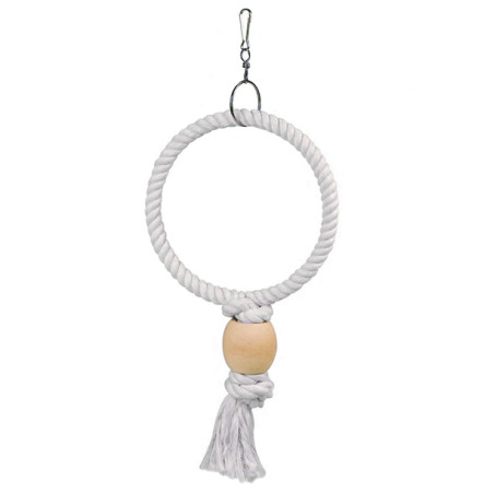 Flamingo Ring мотузняне кільце для папуг 24х5х40 см