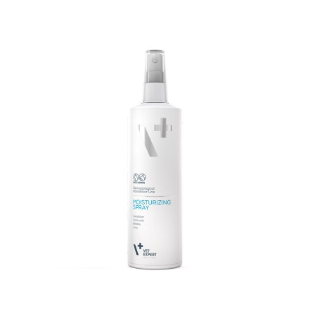 Vet Expert NanoSilver Moisturizing Spray Зволожуючий спрей при дерматологічних захворюваннях у собак та котів 100 мл