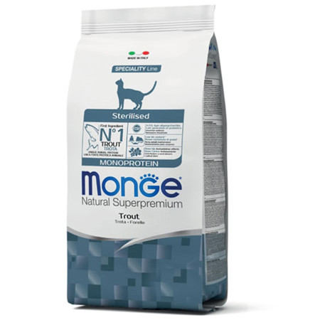 Monge Cat Adult Sterilised Troute 400 г
