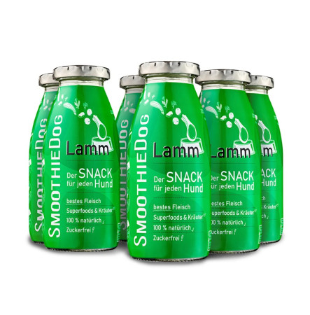 SmoothieDog Рідкі ласощі для собак зі смаком ягня 250 мл