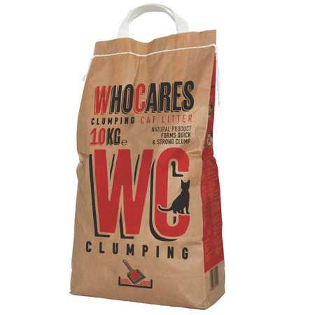 Who Cares WC Clumping Грудкувальний наповнювач для котячого туалету 10 кг