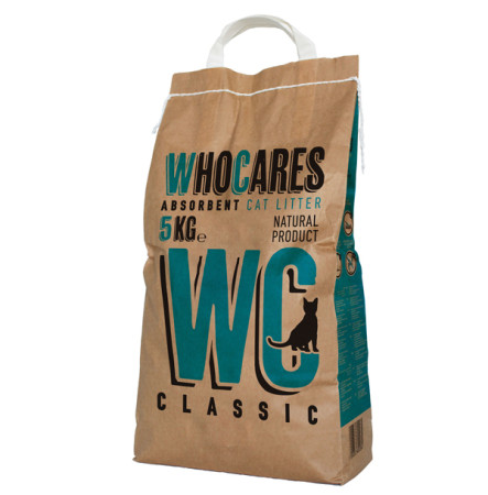 Who Cares WC Classic Поглинальний наповнювач для котячого туалету 5 кг