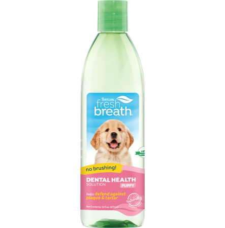 TropiClean Fresh Breath Добавка у воду "Свіжий подих" для цуценят 473 мл