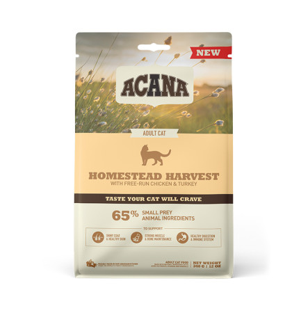 Acana Homestead Harvest Cat 340 г